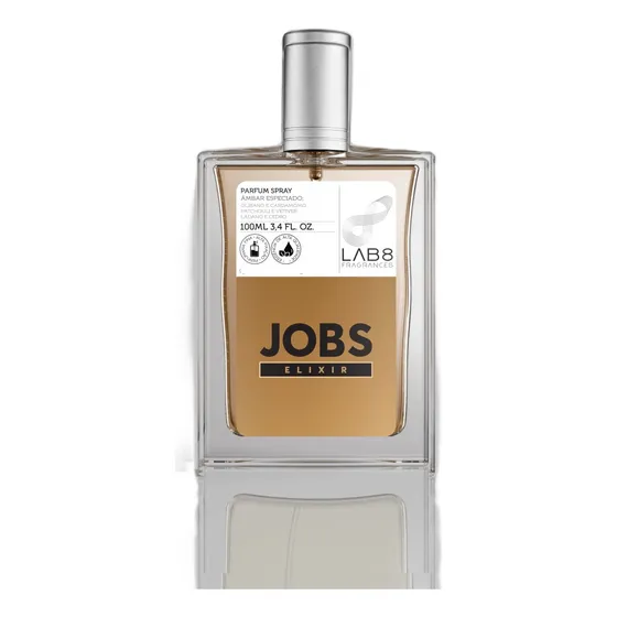 Perfume Lab 8 - Jobs Elixir - 100ml - Sinta A Energia Revigorante De Jobs Elixir, Uma Composição Sofisticada E Altamente Concentrada, Experimente!