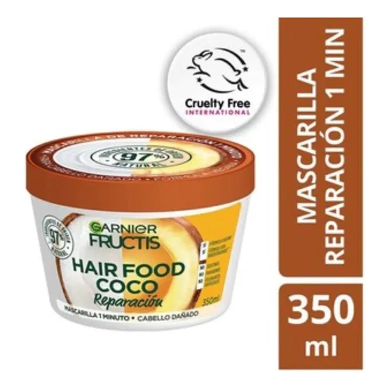 Mascarilla Coco Reparación Hair Food Garnier 350ml