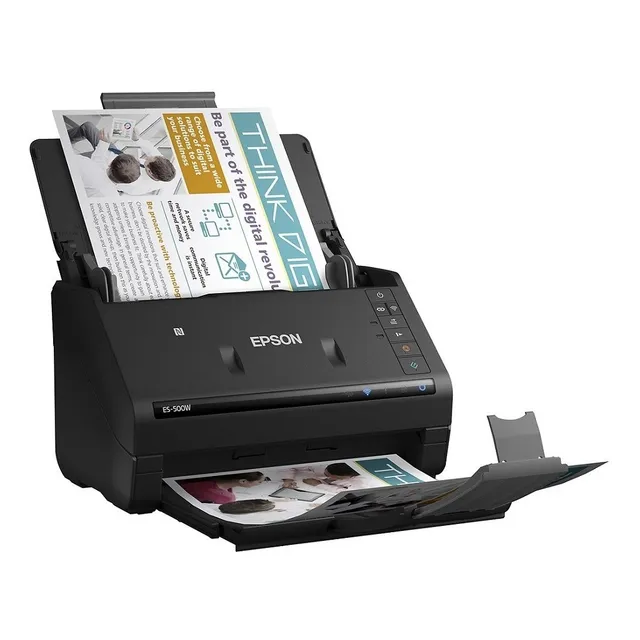 Escaner Epson Es-500w Workforce Doble Cara Wifi Duplex
