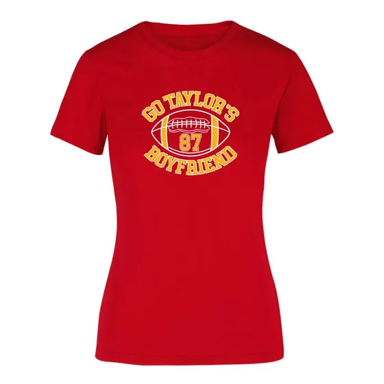 Playera Taylor Swift Travis Kelce Kansas City Para Dama