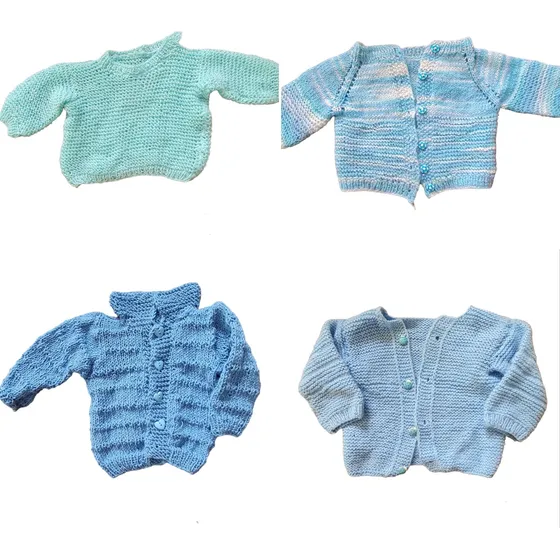 Lote Ropa Bebe Lana Tejidos