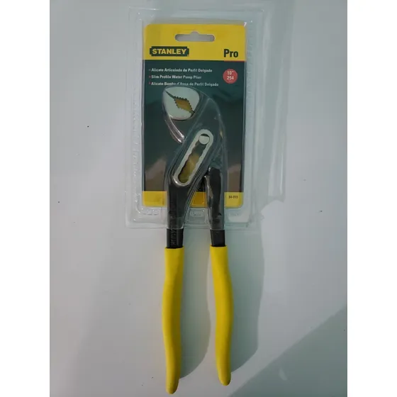 Alicate Articulado De Perfil Delgado 10 254mm Stanley