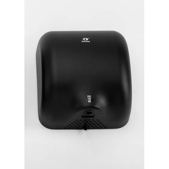 Secador De Manos Metal  Negro De Sensor