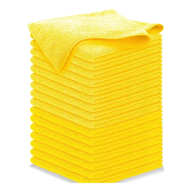 16 Trapos De Limpieza Paño Microfibra Toalla Multiusos 40x40