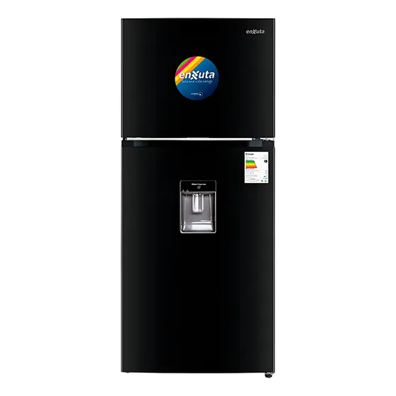 Heladera Inverter Enxuta Renx410dn Dispensador Eficiencia A Color Negro