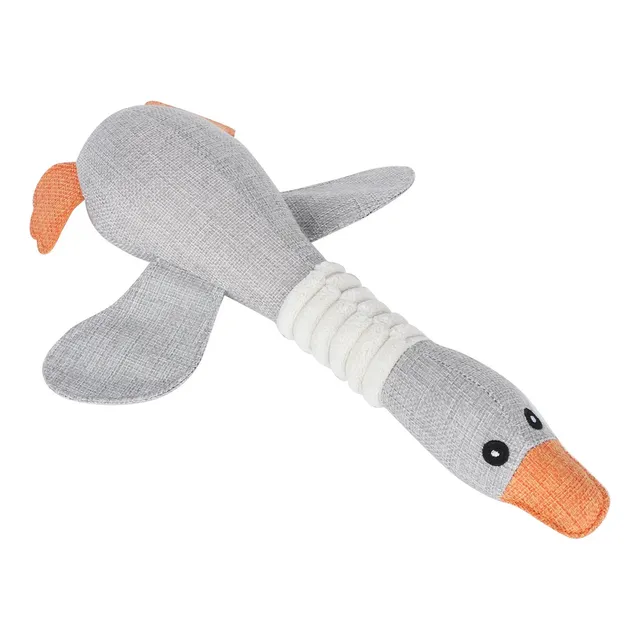 Juguete Peluche Perro Mascota Masticable Pato Calidad Atrix®