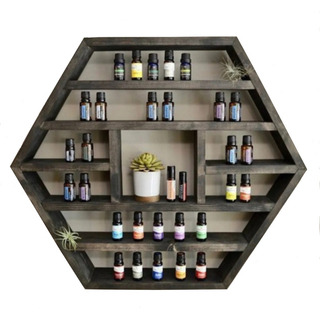 Repisa Esmaltero Hexagonal Para Esmaltes, Aceites Y Más Repisa Esmaltero Hexagonal Para Esmaltes, Aceites Y Más