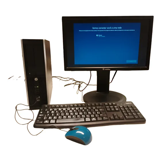 Desktop Ecochip Hp Pro4300 I5-3470s 2.90ghz Ssd240gb 8gb Nf