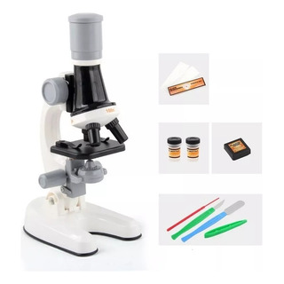 Microscopio Digital Didáctico Genérica Children's Microscope Xd168-001 Branco Acetinado 127v Microscopio Digital Didáctico Genérica Children's Microscope Xd168-001 Branco Acetinado 127v