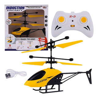 Helicóptero Com Controle Recarregável Brinquedo Presente Cor Helicóptero Com Controle Recarregável Brinquedo Presente Cor