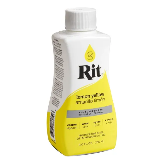 Tinte Liquido Multiuso 8 Onza Liquida Amarillo Limon