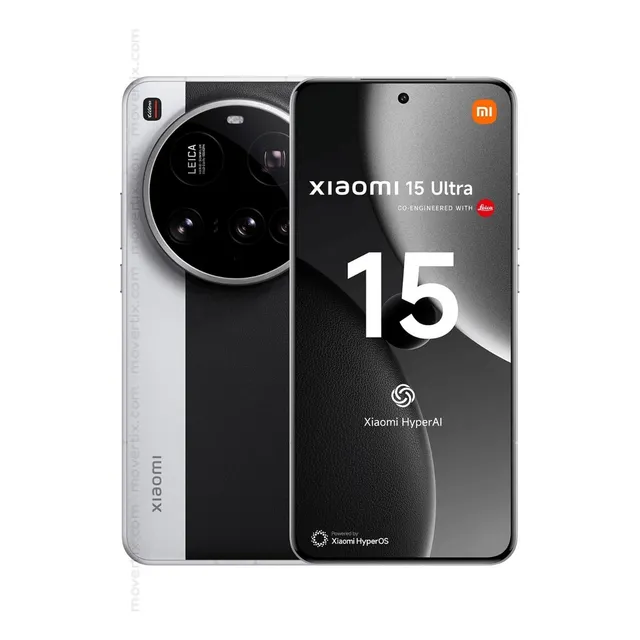 Xiaomi Mi 15 Ultra Camara Leica 512gb 16g Ram Silver Chrome Gris Claro
