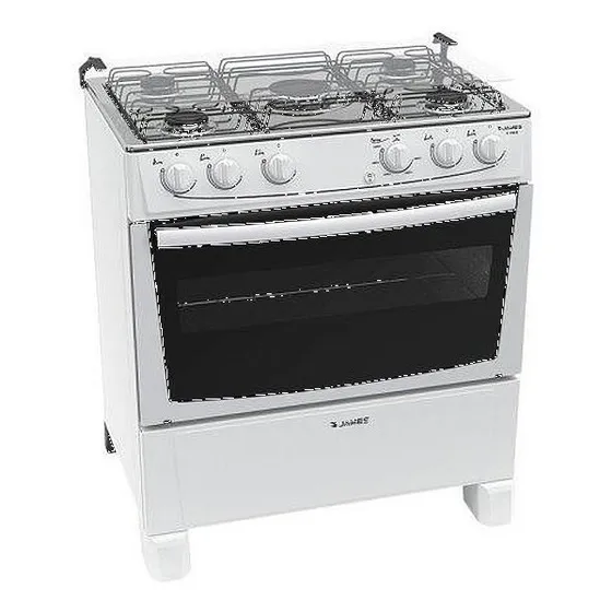 Cocina James 5 Hornallas C150b Termocupla Gtia Oficial James