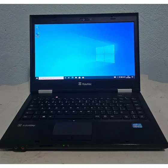 Notebook Itautec Core I5 N8755 Funcionando Normalmente Preto