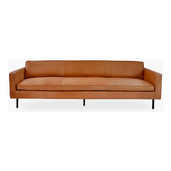 Sofa 3c Sinatra Cuero Café Form