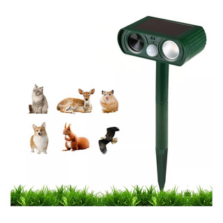 Jardín De Animales Solar Ahuyentador Ultrasónico Para Gatos Jardín De Animales Solar Ahuyentador Ultrasónico Para Gatos