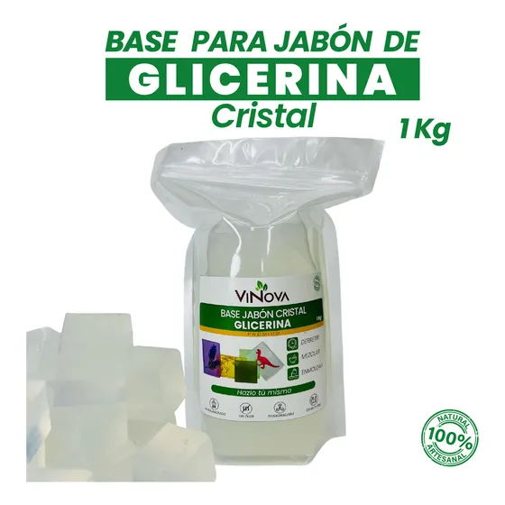 1 Kg De Base Glicerina Cristal