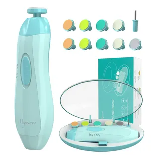 Cortadora De Unas Electrica Para Bebes Con Luz Led, 10 Cabez Cortadora De Unas Electrica Para Bebes Con Luz Led, 10 Cabez