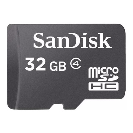 Cartão de memória SanDisk SDSDQM-032G-B35A com adaptador SD 32GB