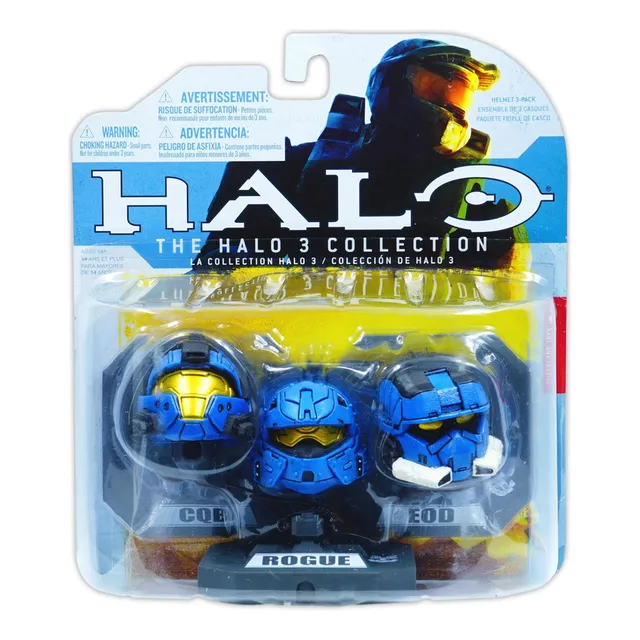 Mcfarlane Toys Halo 3 Collection Helmet Rogue Cqd & Eod