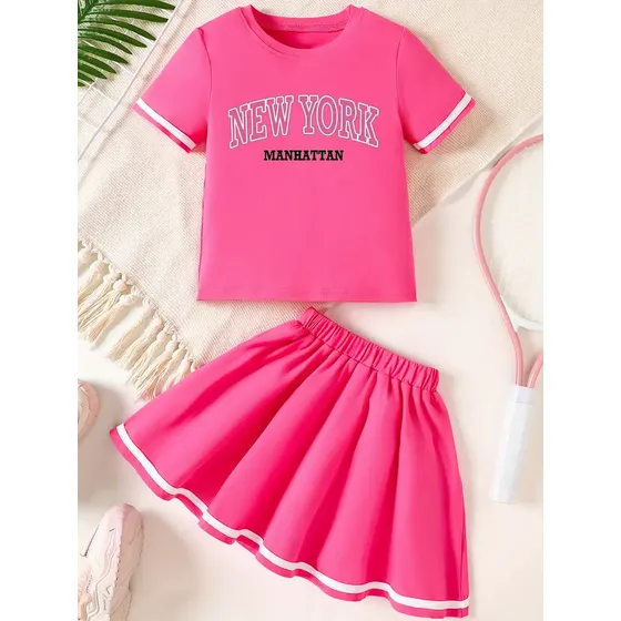 Conjunto Para Niña  Talla 6 A 8 Años