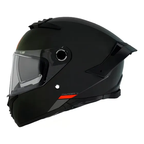 Casco para moto integral MT Helmets Thunder 4 SV negro mate sólido talla M | Cuotas sin interés