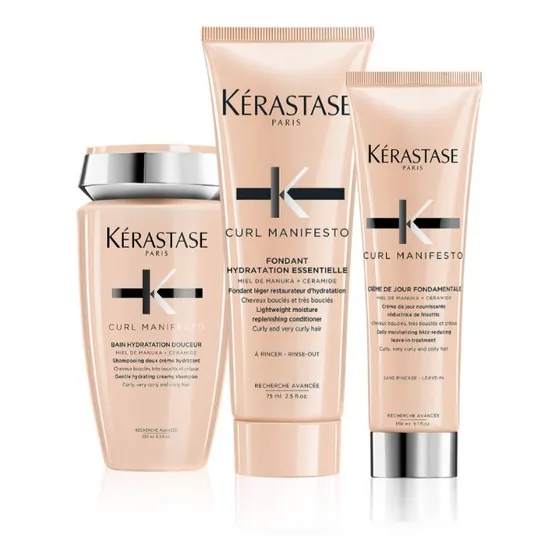 Kerastase Kit Curl Manifesto Shampoo Acondicionador Crema