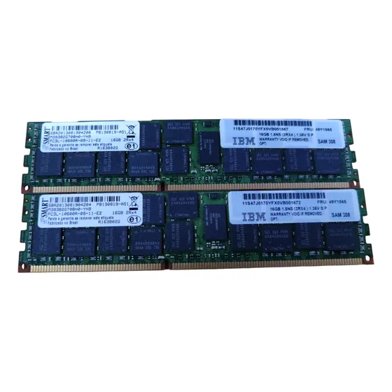Memória Rdimm 32gb Pc3-12800r Ibm System X3850 X5 / X3950 X5