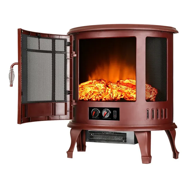 Chimenea Eléctrica Regal 25 Con Radiador 1500w
