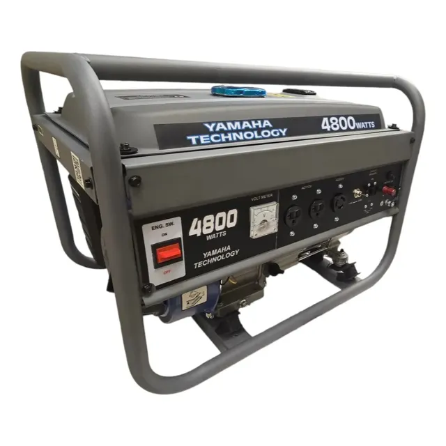 Planta De Luz Generador 4800 Watts 120/240 Yamaha Technology