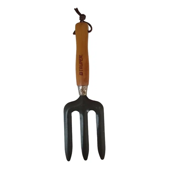 Mintenedor Para Jardinería Con Mango De Madera Marca Truper 