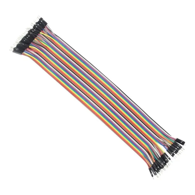 Pack 40 Cables 30cm Protoboard Macho Macho Dupont Nubbeo