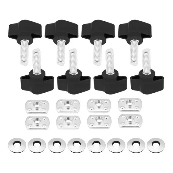 Tornillos De Pulgar De 8 Piezas Tuercas Pernos Jeep Wrangler