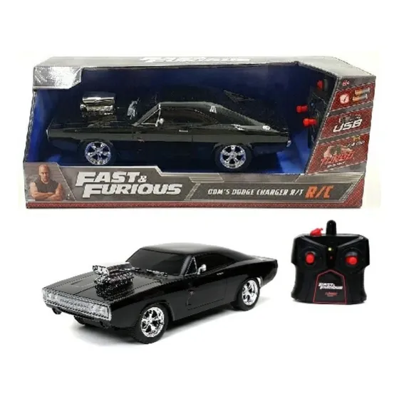 Auto Rapido Y Furioso Dodge Radio Control 1:16 Mundo 97584
