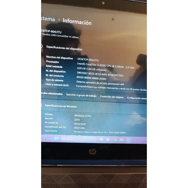 Laptop Hp Pavilion 360