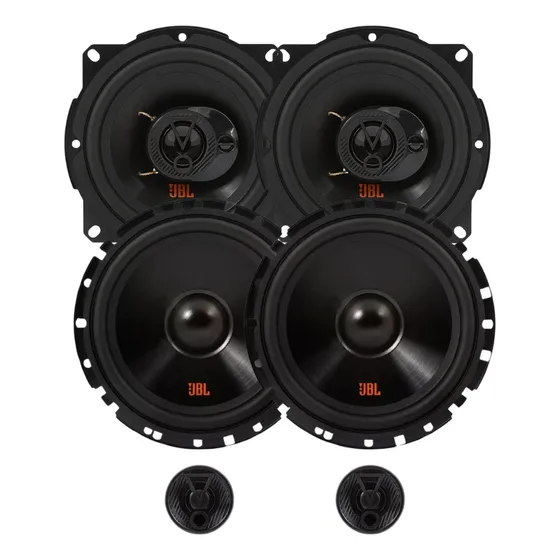Kit 2 Vias 6 62vfx55 110w + 2 Alto Falantes 5 Jbl Flex4