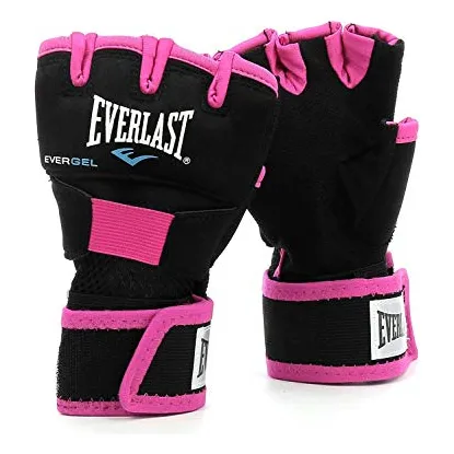 Manguitos Everlast Evergel, Tamaño: Mediano/grande, Negro/ro