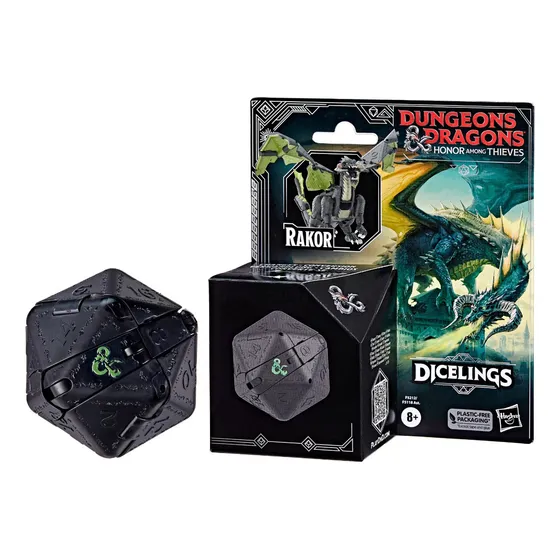 Datos sobre la vida de los monstruos de Hasbro de Rakor F5212 Dungeons & Dragons
