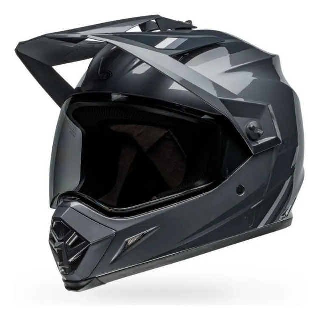 Casco Moto Bell Mx9 Adventure Alpine Carbon Plata Color Carbon-plata Tamaño Del Casco Xl