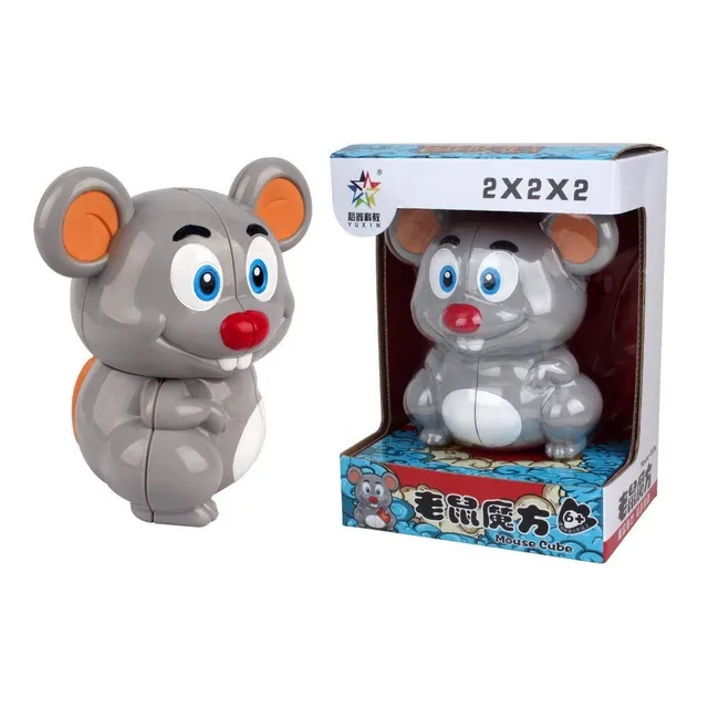 Cubo Rubik Yuxin Mouse Raton 2x2 De Colección + Regalo