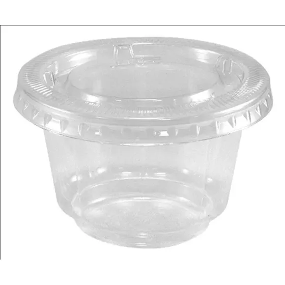 Envase Pocillo Pote Gelatinero 4 Onzas Salsas Postres 50unid