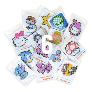 Paquete De 6 Mini Kits Fiestas / Niños - Hama Beads 5mm Paquete De 6 Mini Kits Fiestas / Niños - Hama Beads 5mm