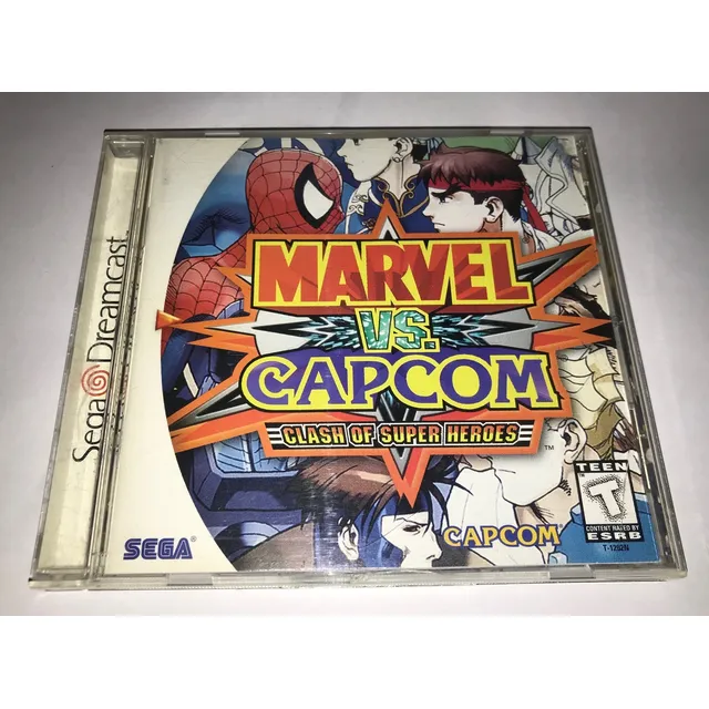 Juego Marvel Vs Capcom Para Consola De Sega Dreamcast Dc