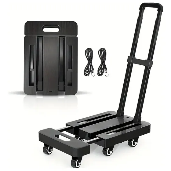 Carrito Diablito Plegable De Carga, Soporte De 230kg Mudanza