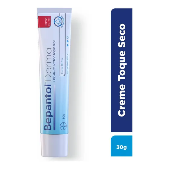 Creme de Pele Hidratante Bepantol Derma Toque Seco para Pele Seca 30g