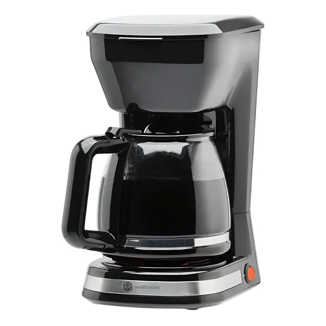 Cafetera Eléctrica Smart Home 12 Tazas V/vidrio