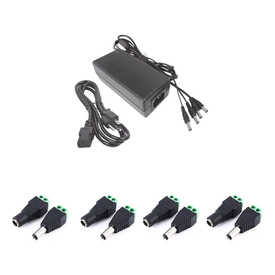 Kit Fuente Epcom Power Line C/salida 12 Vcd A 5a C/4 Salidas