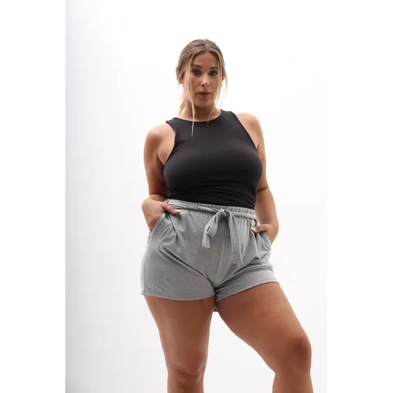 Short Básico Con Lazo Ivone Mujer Naif