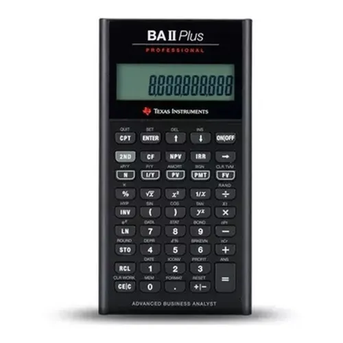 Calculadora Financiera Texas Instruments Ba ii Plus Profesional
