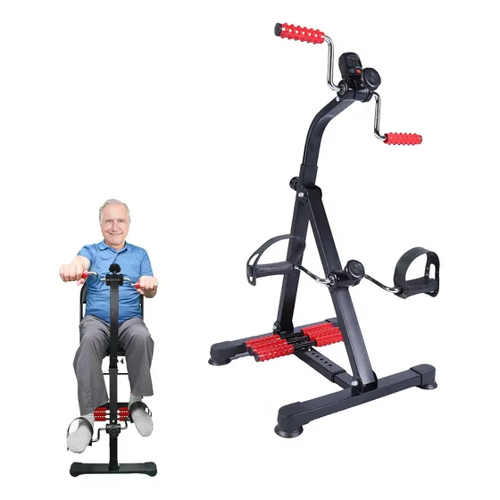 Mini Bicicleta Ergométrica Braços e Pernas Fisioterapia